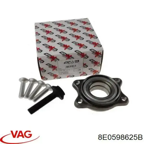 Підшипник маточини передньої/задньої VAG 8E0598625B ціна, від 28.54 USD
