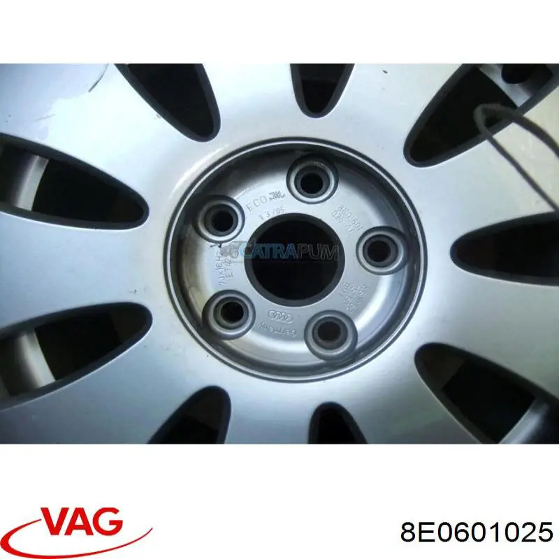 Диски колісні литі (легкосплавні, титанові) VAG 8E0601025 ціна, від 19.00 USD