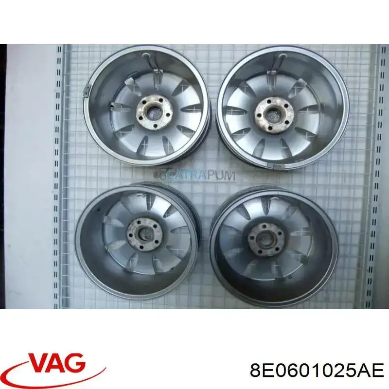 Купити 8E0601025AE VAG Диски колісні литі (легкосплавні, титанові)