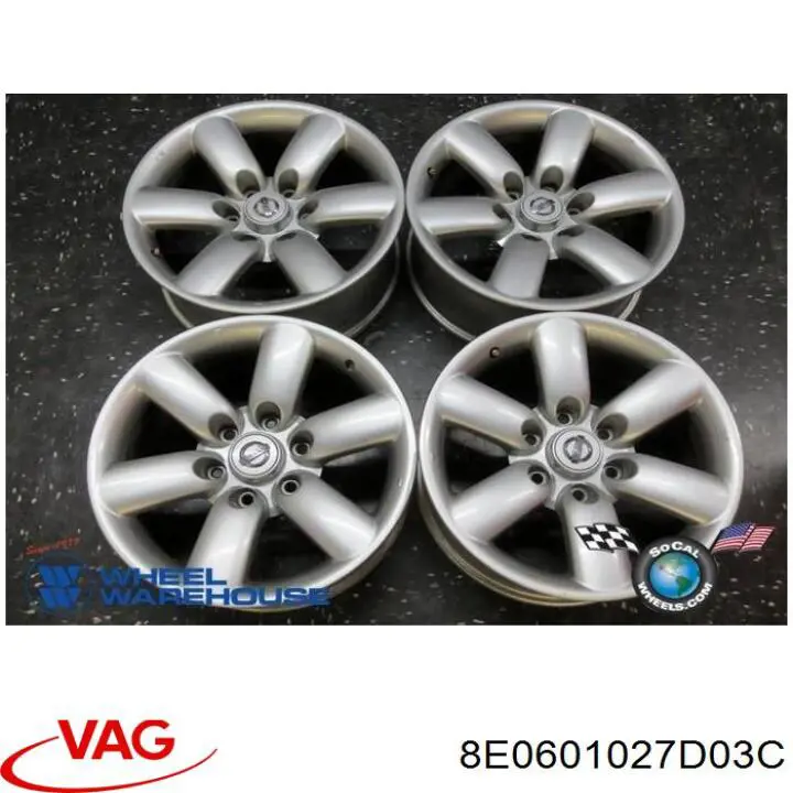 Купити 8E0601027D03C VAG Диск колесний