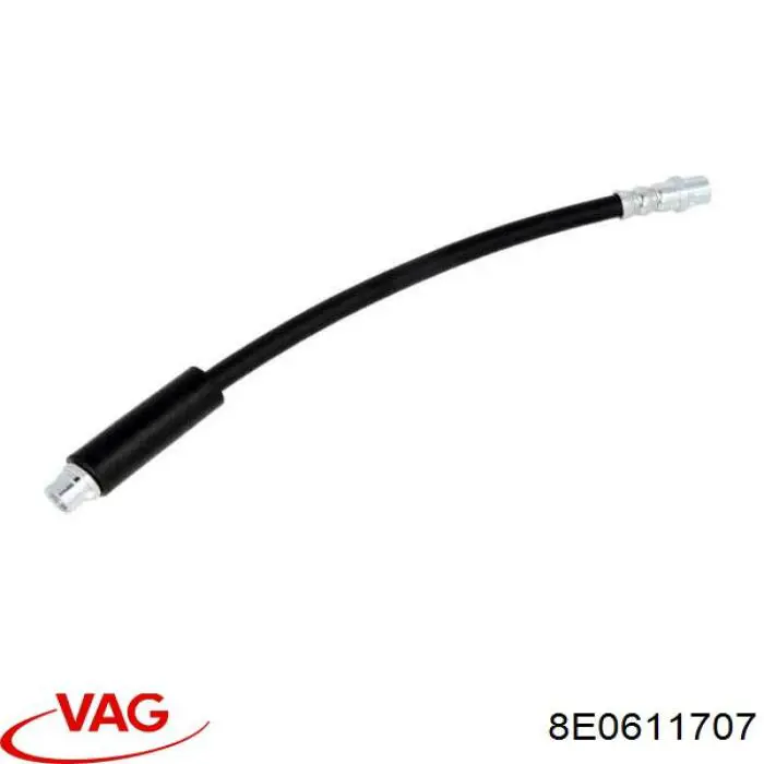 Шланг гальмівний передній VAG 8E0611707 ціна, від 8.56 USD