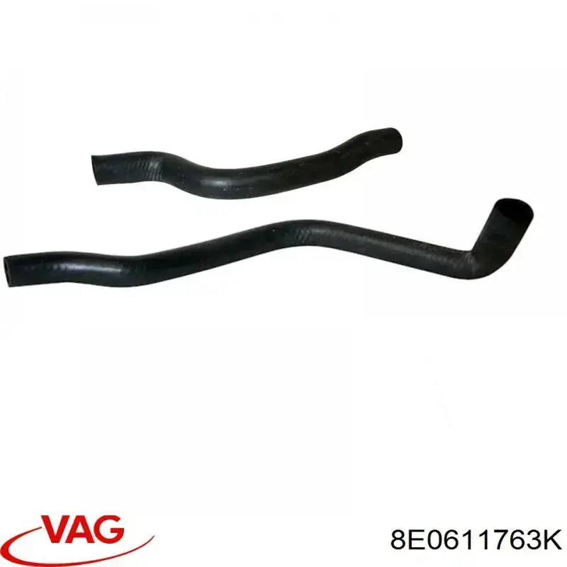 Шланг гальмівний задній, лівий VAG 8E0611763K ціна, від 16.11 USD