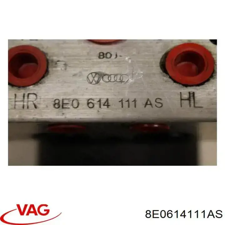 Насос АБС (ABS) головного гальмівного циліндру 8E0614111AS VAG