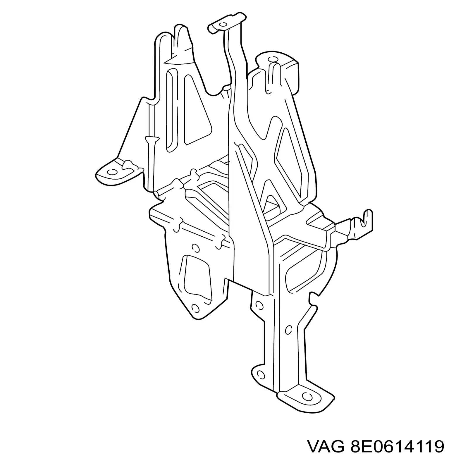  VAG 8E0614119 ціна, від 2.53 USD