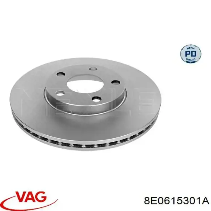 Диск переднього гальма VAG 8E0615301A ціна, від 27.08 USD