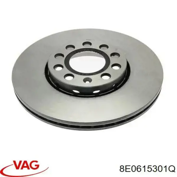 Диск переднього гальма VAG 8E0615301Q ціна, від 19.39 USD