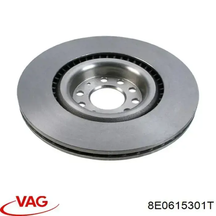 8E0615301T VAG диск гальмівний передній