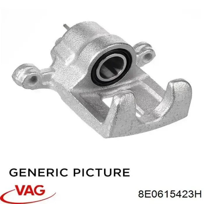 Супорт гальмівний задній лівий VAG 8E0615423H ціна, від 53.60 USD