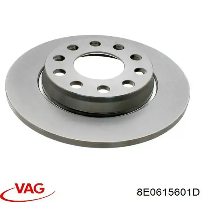 Диск гальмівний задній VAG 8E0615601D