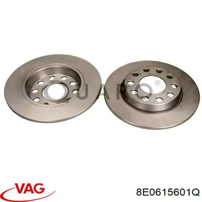 Гальмівні диски 8E0615601Q VAG