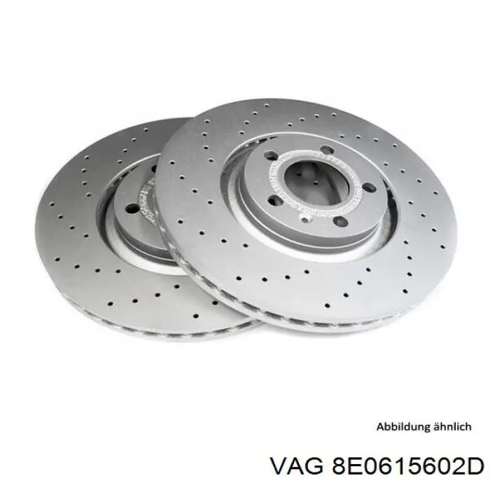 8E0615602D VAG Дискові гальма