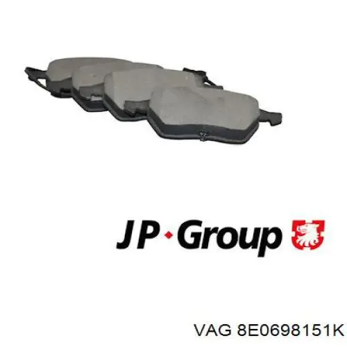 Тормозні колодки VAG 8E0698151K