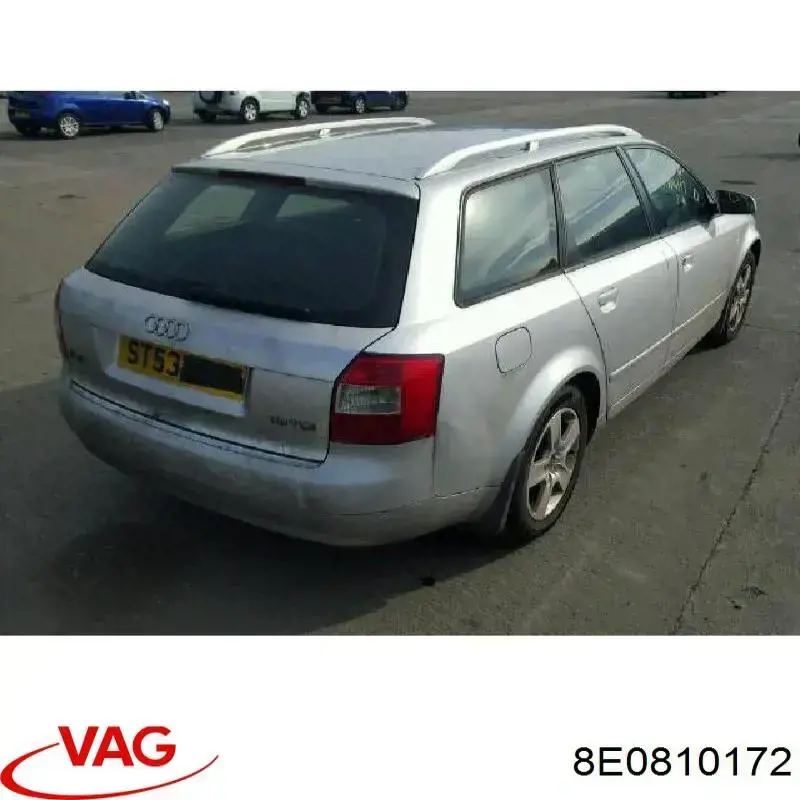 Підкрилок заднього крила, правий VAG 8E0810172 ціна, від 88.37 USD