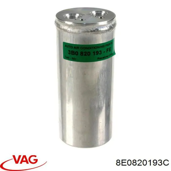 Ресивер-осушувач кондиціонера VAG 8E0820193C ціна, від 18.68 USD