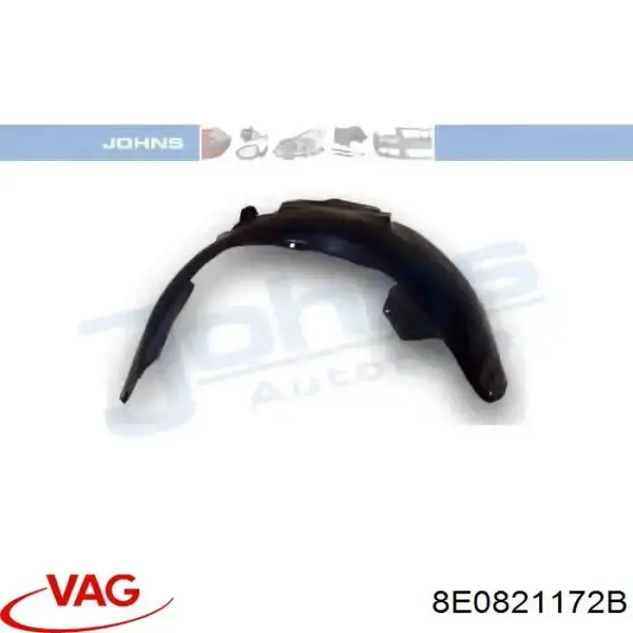 Подкрильнікі переднього крила, правий Polcar 1334FP2T ціна, від 14.96 USD