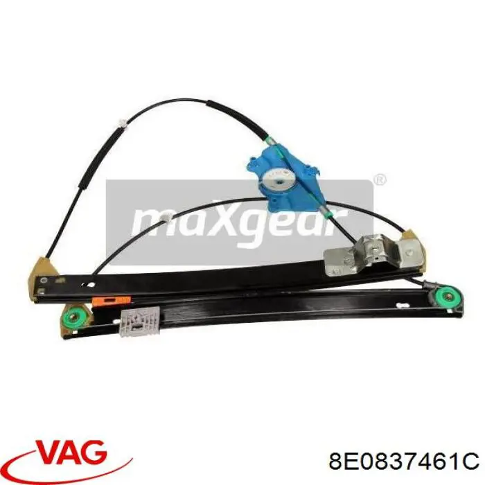 Склопідйомник з електродвигуном VAG 8E0837461C ціна, від 27.03 USD