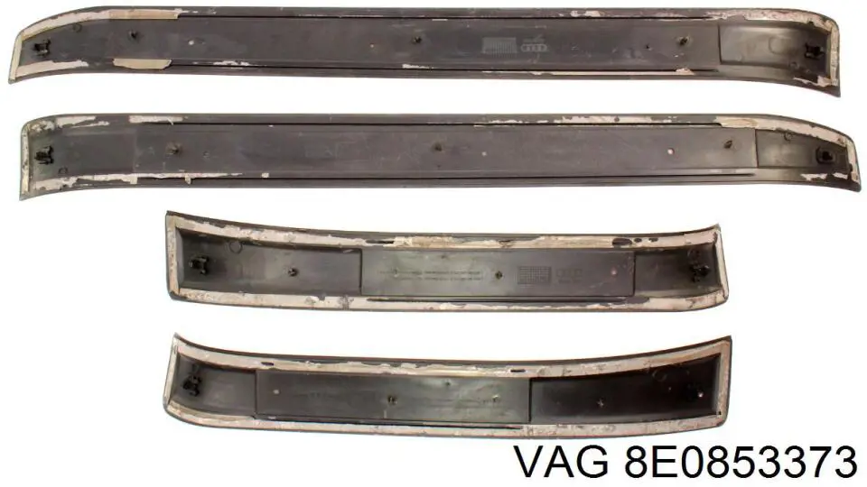 Накладка дверного порогу внутрішня, передня ліва VAG 8E0853373 ціна, від 10.82 USD