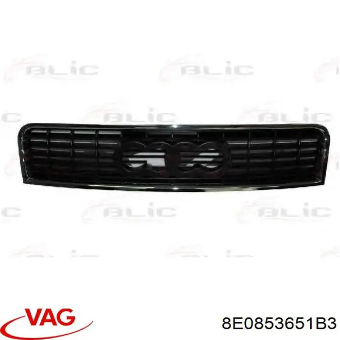 Облицювання радіатора VAG 8E0853651B3 ціна, від 26.30 USD