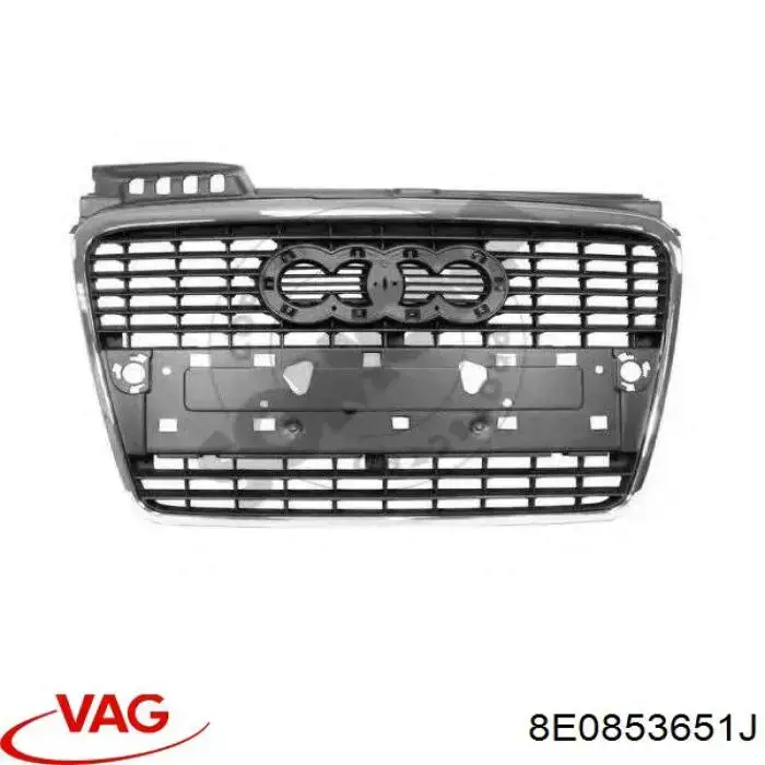 Облицювання радіатора VAG 8E0853651J ціна, від 79.11 USD