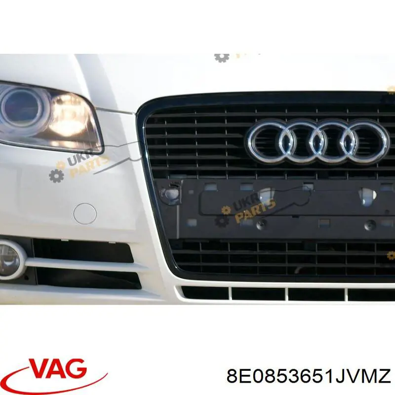 Облицювання радіатора VAG 8E0853651JVMZ ціна, від 329.80 USD