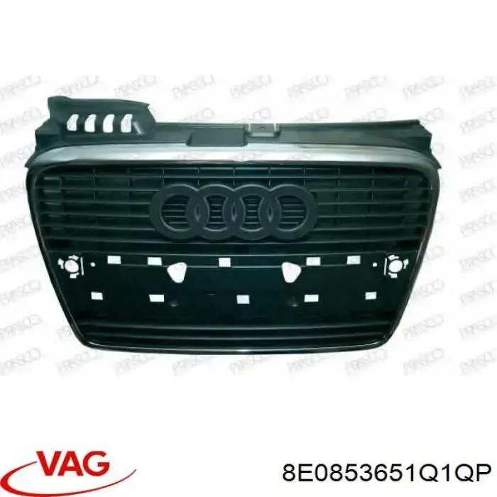 8E0853651Q1QP VAG Решітка радіатора