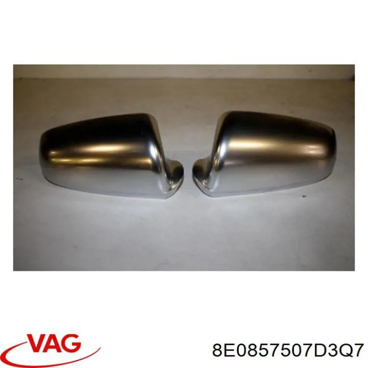 Накладка дзеркала заднього виду, ліва 8E0857507D3Q7 VAG