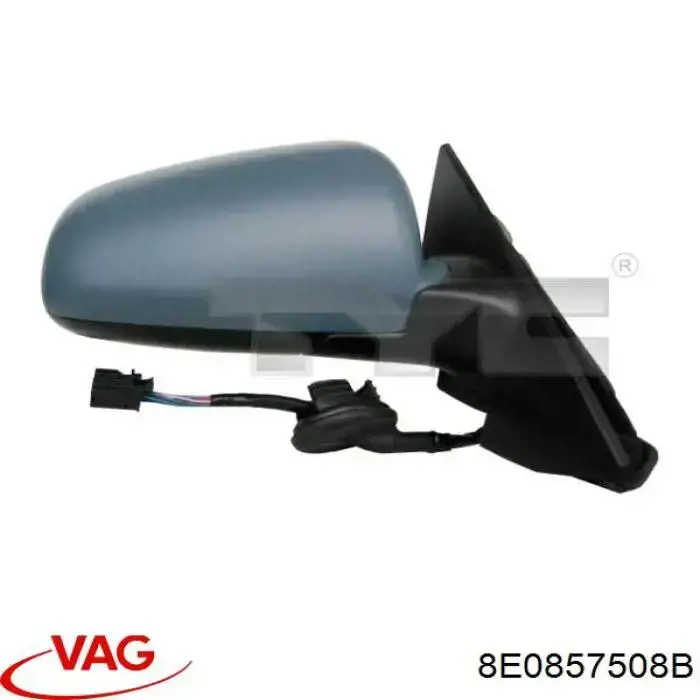 Купити 8E0857508B VAG Накладка/кришка дзеркала заднього виду, права