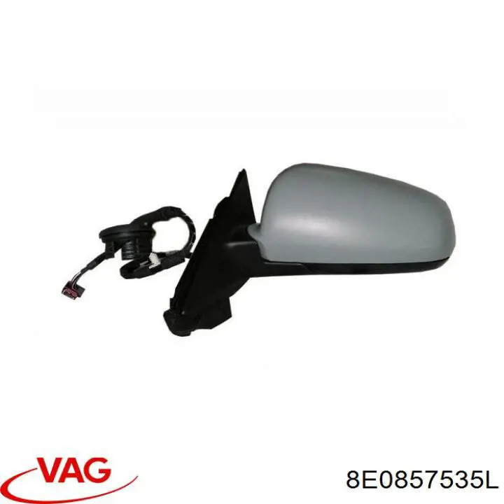 8E0857535L VAG Дзеркальний елемент лівий