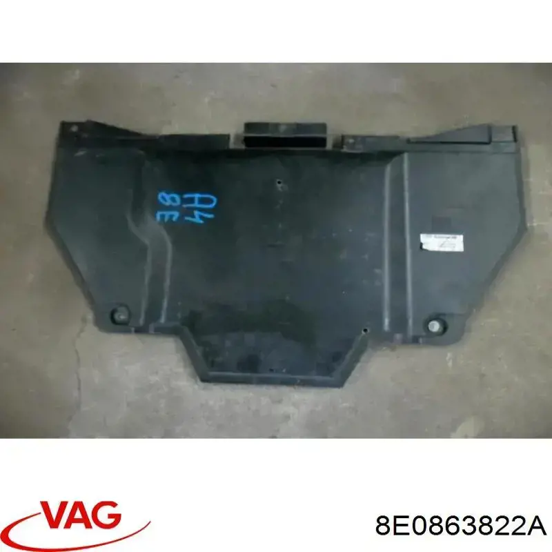 Купити 8E0863822C VAG Захист двигуна задній