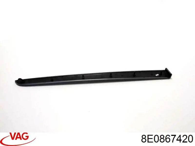 Купити 8E0867420 VAG Накладка задньої правої двері