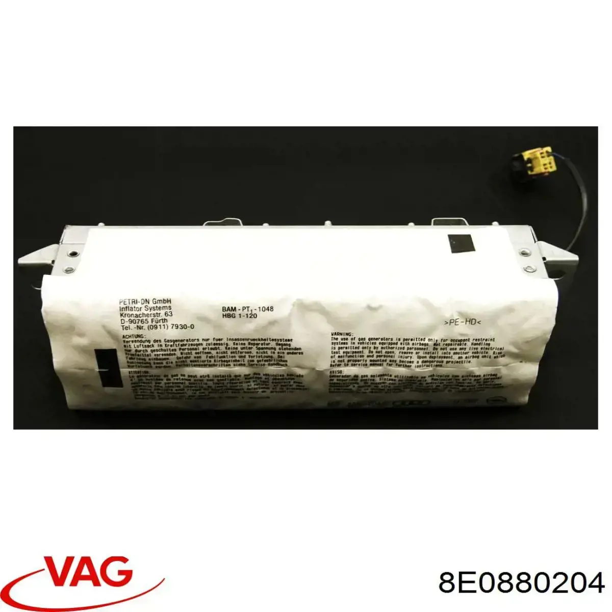 8E0880204 VAG Подушка безпеки пасажира