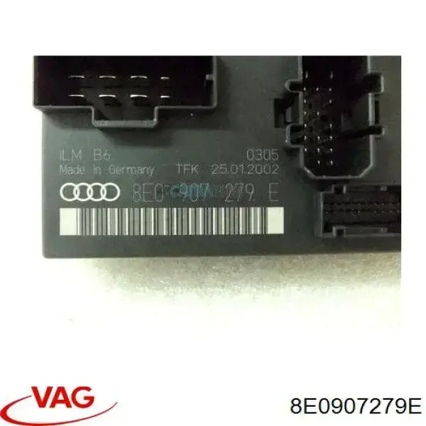 Модуль управління (ЕБУ) бортової мережі VAG 8E0907279E ціна, від 31.67 USD
