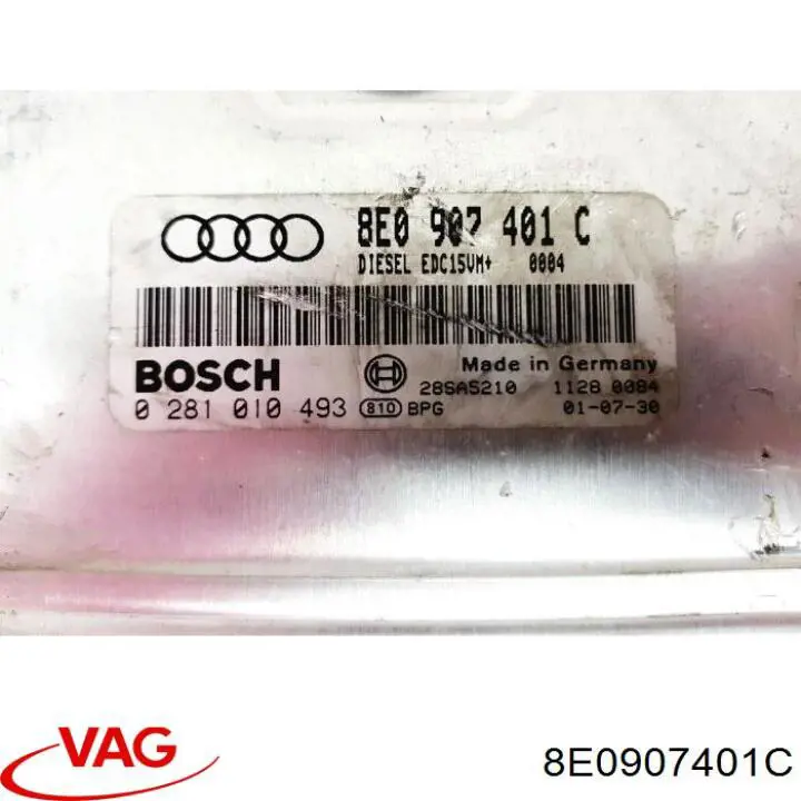 Блок двигуна VAG 8E0907401C