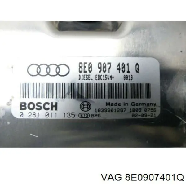 Блок двигуна VAG 8E0907401Q
