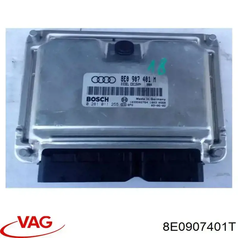 Купити 8E0997401JX VAG Модуль управління двигуном