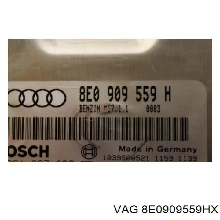 Електронний блок керування двигуном 8E0909559HV VAG