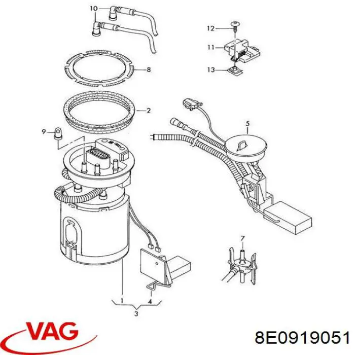 Купити 8E0919051 VAG 