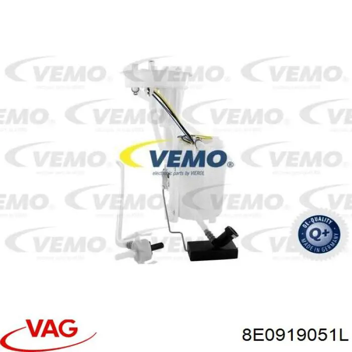 Модуль бензонасоса VAG 8E0919051L ціна, від 103.84 USD