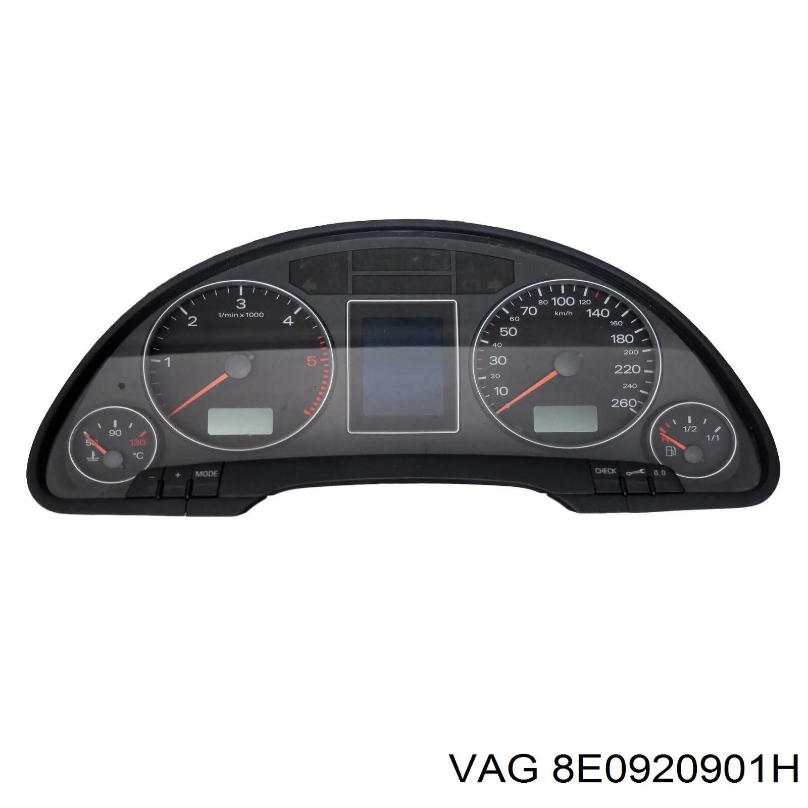 8E0920901H VAG Щиток приладів додатковий