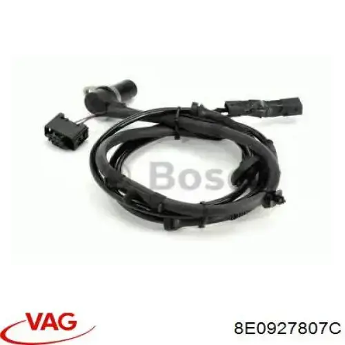 Датчик АБС задній лівий VAG 8E0927807C ціна, від 24.50 USD