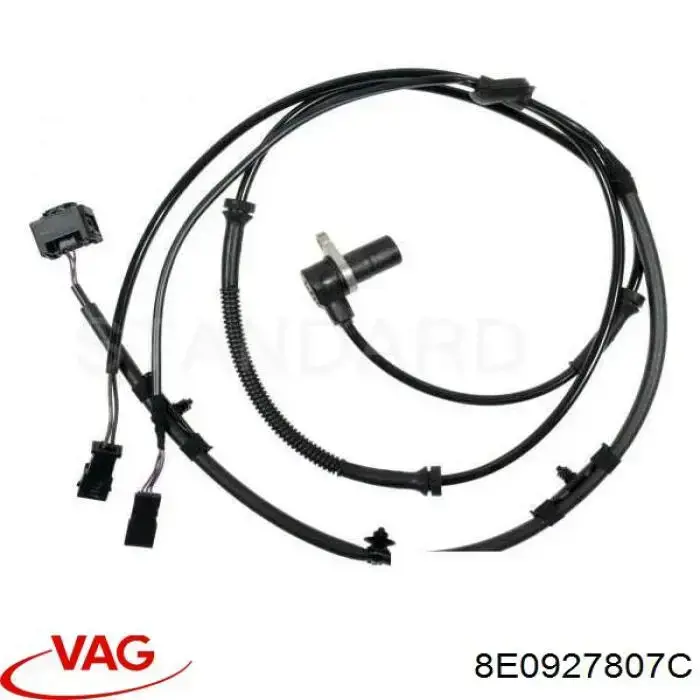 Купити 8E0927807C VAG Датчик АБС (ABS) задній, лівий
