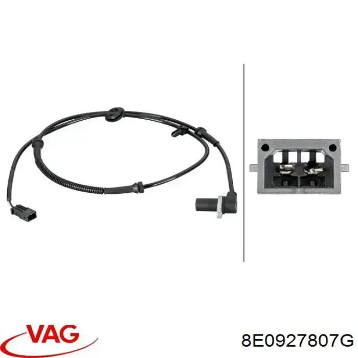 Купити 8E0927807G VAG Датчик АБС (ABS) задній