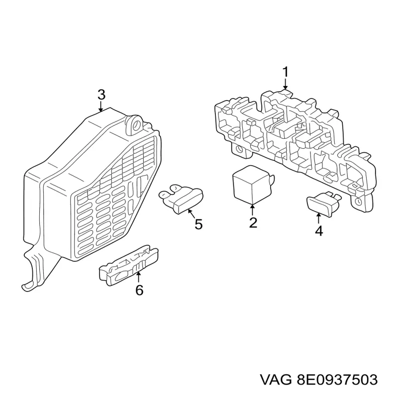  VAG 8E0937503 ціна, від 4.50 USD