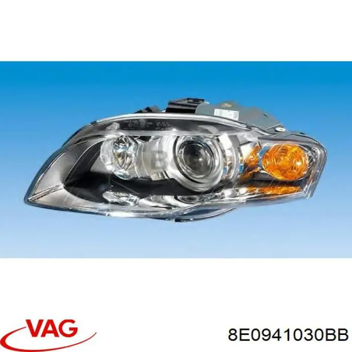 Купити 8E0941030BB VAG Права блок фара