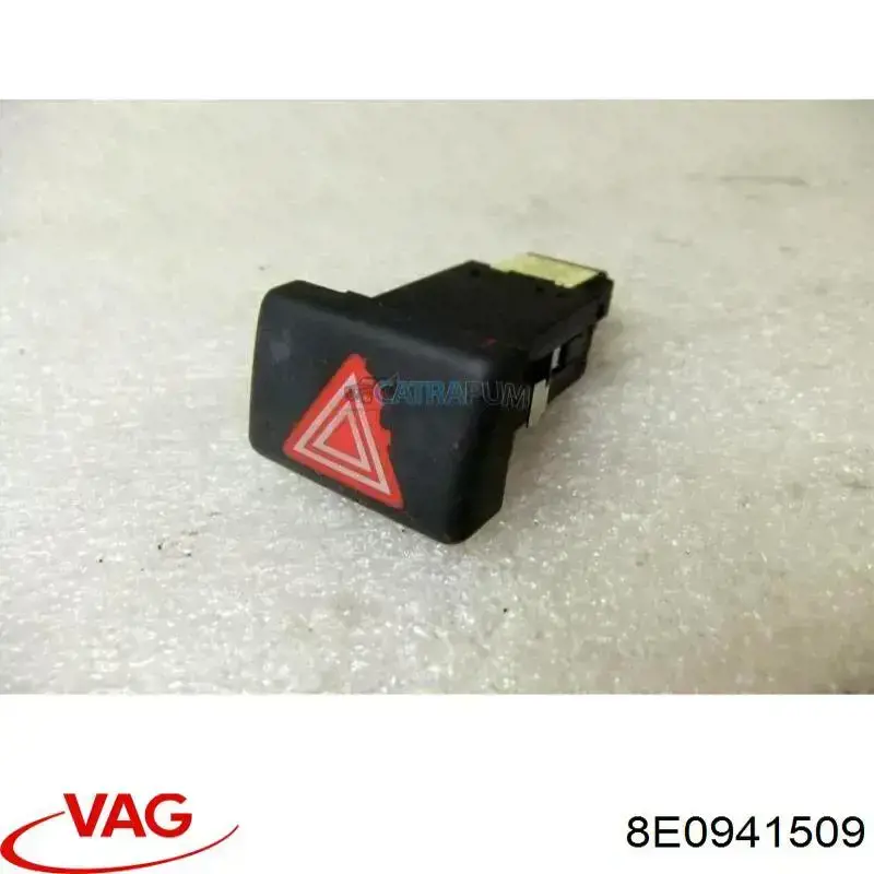 Кнопка включення аварійної сигналізації VAG 8E0941509 ціна, від 11.73 USD