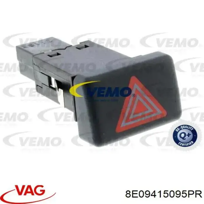8E09415095PR VAG кнопка включення аварійного сигналу