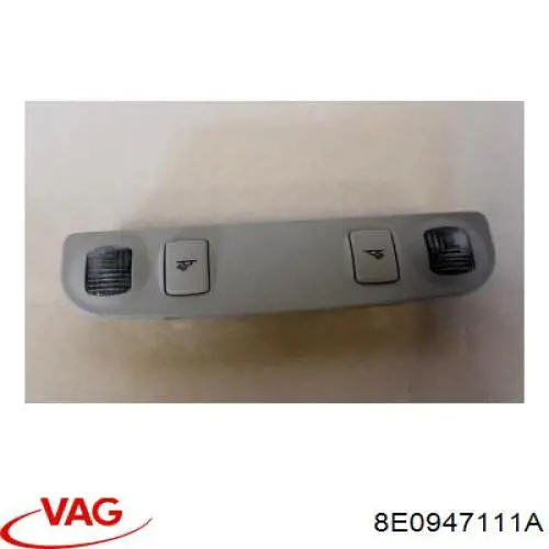 Плафон освітлення салона/кабіни, задній VAG 8E0947111A ціна, від 3.59 USD