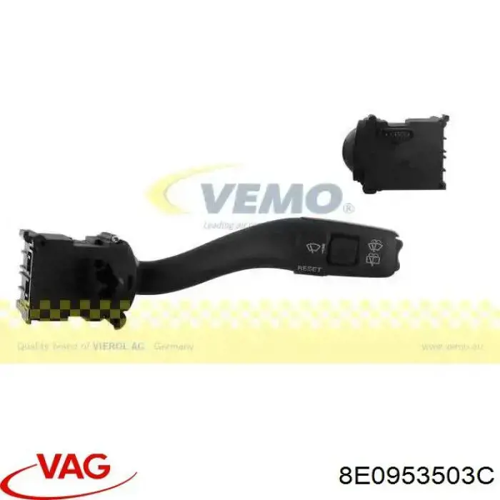 Перемикач підрульовий, правий VAG 8E0953503C ціна, від 14.68 USD