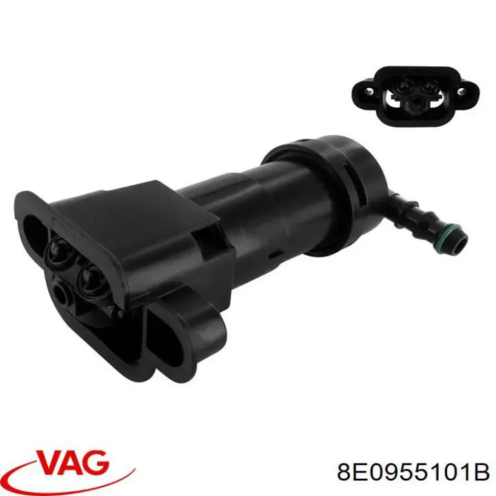 8E0955101B VAG Тримач форсунки омивача фари, підйомний циліндр