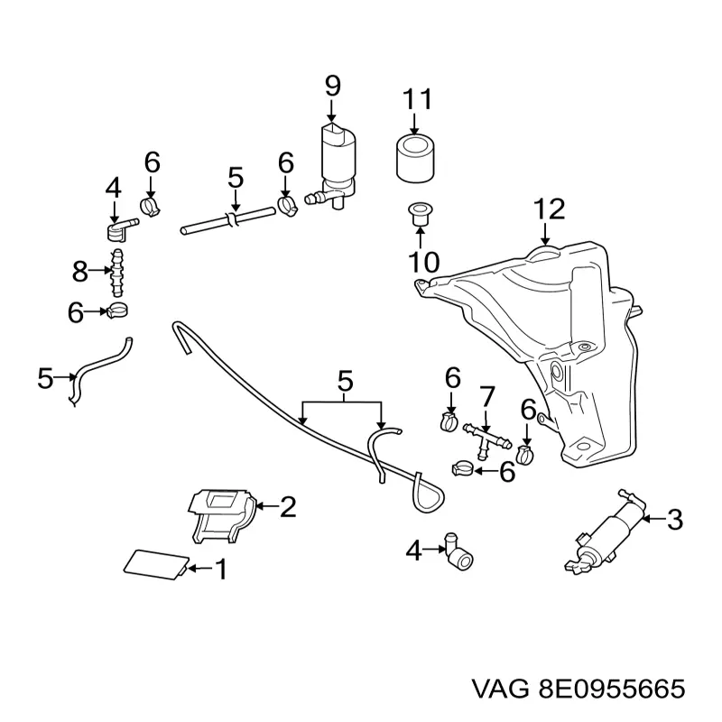  VAG 8E0955665